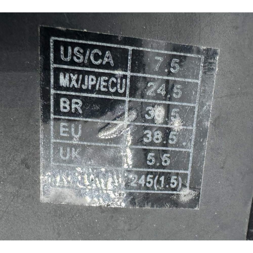 H&M Womens Black Faux Suede Pointed Toe Slingback Flats Shoes Size 7.5 - Picture 3 of 3